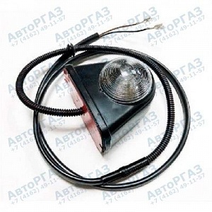 Фонарь габаритный ГАЗ 3309 передний (на крышу, белый), арт. 441.3712000